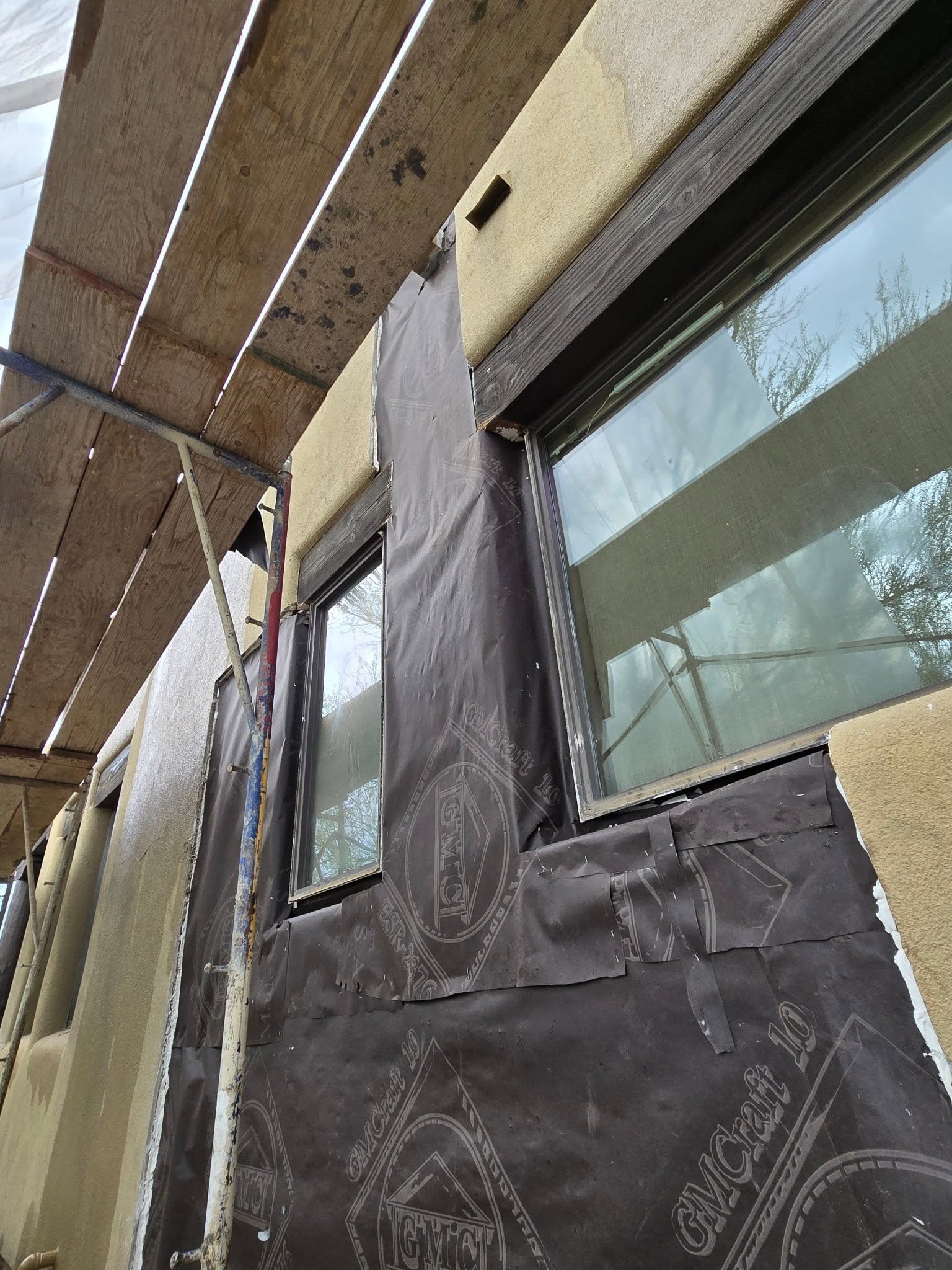After Wall Damage